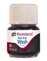 AV0206 Humbrol 28ml Enamel Wash - Blue Grey